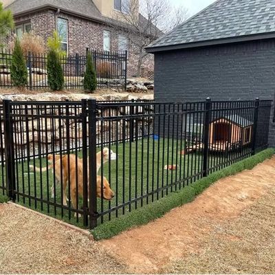 6 Ft Warna Square Plate Pipe Baja Pagar Putih Squash Stick