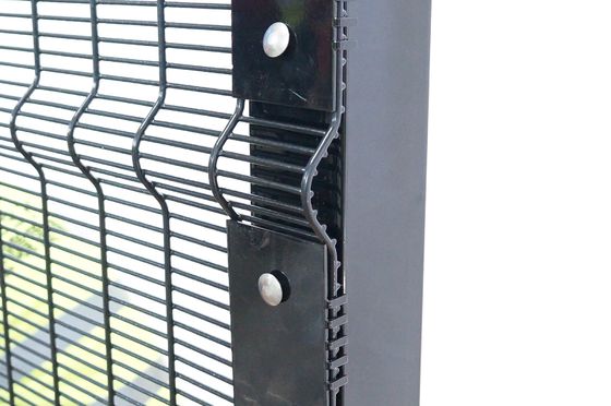 Hot Dip Galvanized 358 Las Mesh Clear View Pagar Panel 1800mm