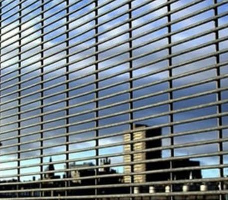 tahan lama Anti Climb Penjara 358 pagar keamanan tinggi tegangan tinggi 540-690N / M2