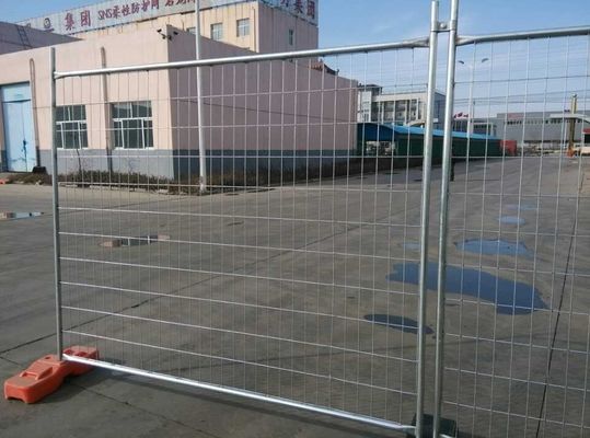 Perlindungan Perumahan Temporary Construction Fence Hot Dip Galvanized