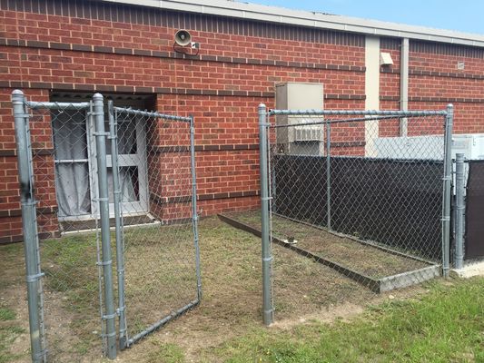 100ft 8ft 6ft Hitam Chain Link Pagar Galvanized Diamond Wire Mesh Pvc dilapisi