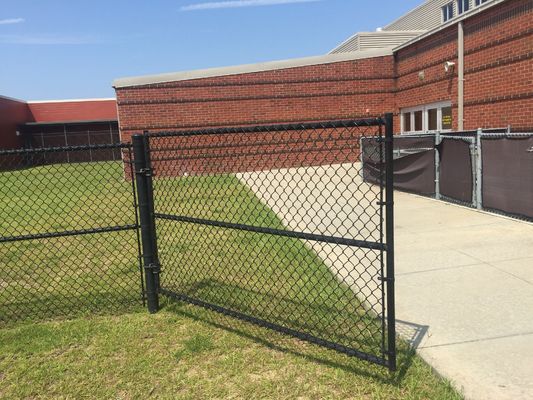 2.8m Tinggi PVC Finishing Chain Link Pagar Panel Aksesoris