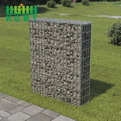Menjaga Tembok Sungai Bank Gabion dilas Keranjang, Stone Gabion Kandang 0.5mx0.5mx0.5m