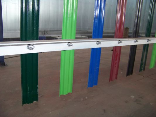 Q235 Pagar Wire Mesh Las Pvc Galvanized Palisade Pagar Untuk Taman