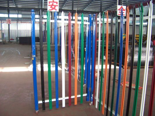 1200mm High Steel Security Fencing Galvanized D Pale