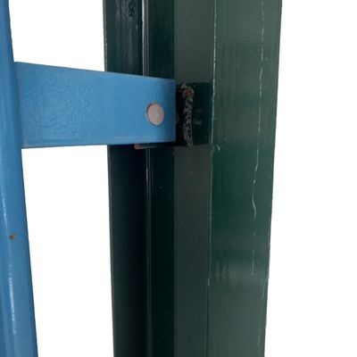 Perlindungan yang kuat Keamanan pagar baja gaya Eropa Q235