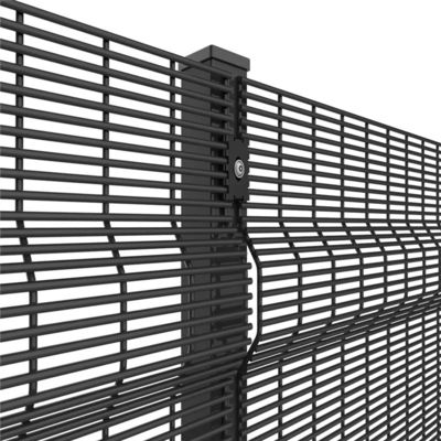 Heavy Duty Small Hole Clear View Anti Climb Fence Panel Powder Coated Security Galvanized 358 Wire Mesh Fence Panel