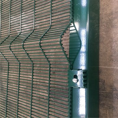 High Security Powder Coating And Galvanized Fence Clear View Fencing 358 Anti Climb Fence
