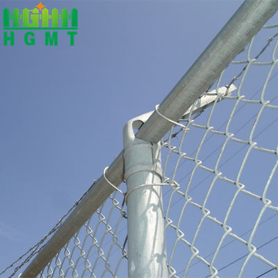 Galvanized Diamond Wire Mesh Pagar Welded Wire Mesh Chain Link Pagar Untuk Pertanian