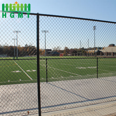 Harga grosir 8 kaki tinggi Galvanis Diamond Wire Mesh Chain Link Pagar