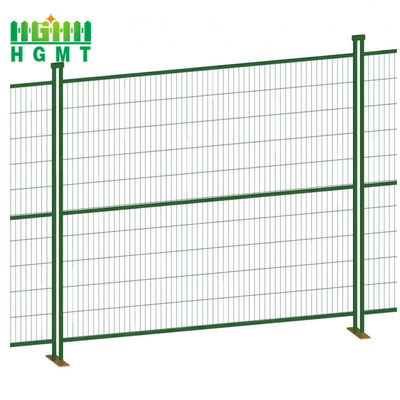 Heavy Duty Galvanized Welded Wire Outdoor Metal 6x10 Kanada Panel Pagar Sementara Untuk Situs Konstruksi