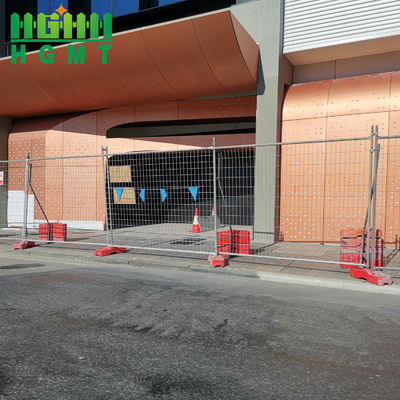 Hot Dip Galvanized Australia Temporary Construction Fence Harga pabrik