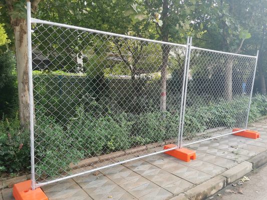 Pvc Coated Powder Coated Temporary Fence Panel Hot Dip Galvanized Movable Metal
