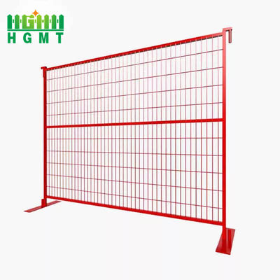 Panas diobati Kanada Konstruksi Portable Temporary Fence Welded Wire Mesh Panel