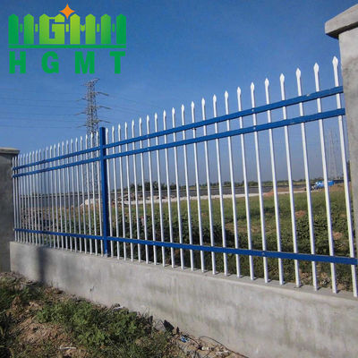 Hot Selling tahan lama keamanan tinggi modern hiasan picket tabung pagar