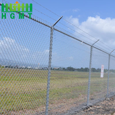 5 Ft 15 M Roll Cyclone Wire Diamond Mesh Farm Chain Link Fence Hot Dip Galvanized