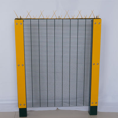 Mudah dipasang stabil tahan lama anti pendakian bubuk dilapisi Welded Wire Mesh 358 pagar panel