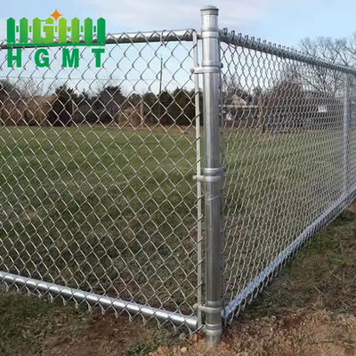 6Ft High Sports Ground Hot Dip Galvanized Wire Mesh Chain Link Fence