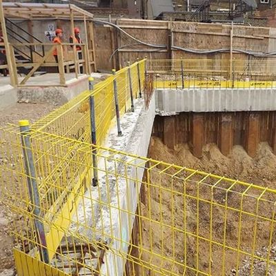 Penghalang Perlindungan Tepi yang Mudah Dipasang dengan Perakitan Tanpa Alat untuk Pengaturan Cepat