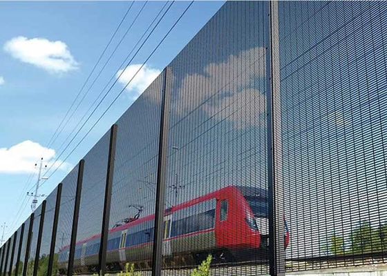 Penjara High Leve Powder Coating H Post 3mm Anti Climb Security Fencing