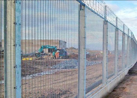 H Post 4mm Anti Climb Security Fencing Low Carbon Iron Wire