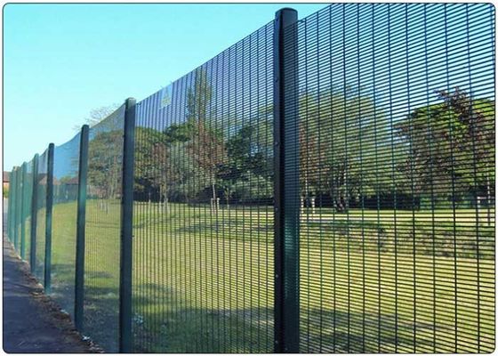 OHSAS Powder coating Anti Climb Anti Cut Fence 358 Jaringan Keamanan