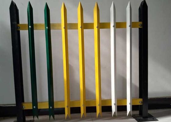 Pagar Palisade Bagian W Pagar Baja Keamanan Pasca 1,8m H