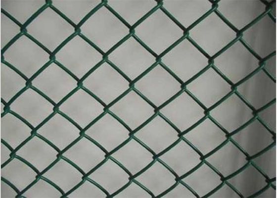 Tinggi 1.5m Six Foot Chain Link Pagar Vinyl Lapisan Chain Link Pagar 6ft Untuk Bandara