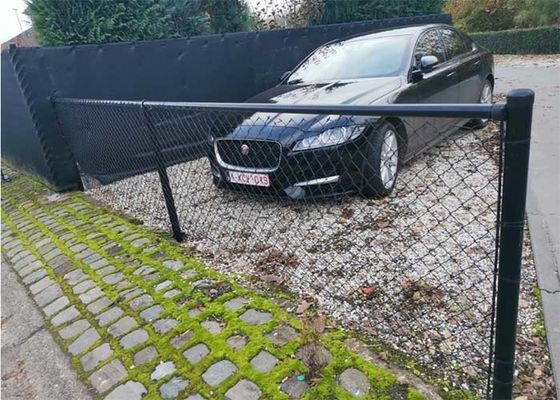 Diamond 5Ft Metal Chain Link Pagar Vinyl Plastik Lapisan Chain Link Pagar