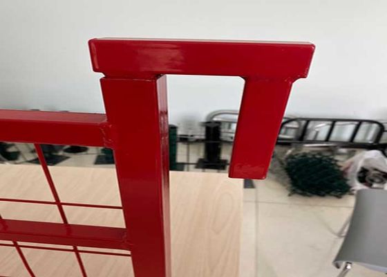 Vinyl Lapisan 6x10 Feet Temp Konstruksi Pagar