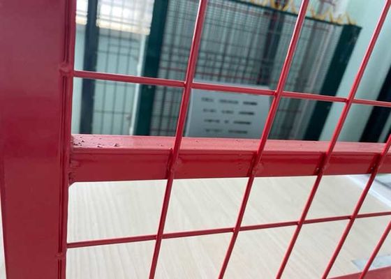 1.2mm W10.5ft Temporary Security Fence OHSAS Hot Dip Galvanized Fence