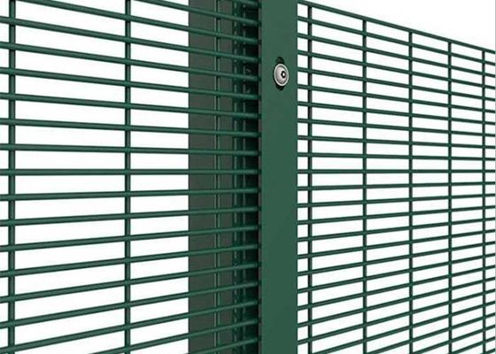 Stasiun Kereta Api 690N/M2 pagar kawat berduri 2200mm Tinggi