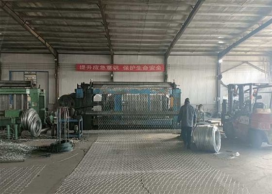 Kotak Gabion Lapisan PVC Pengendalian Banjir Keranjang Gabion Galvanis