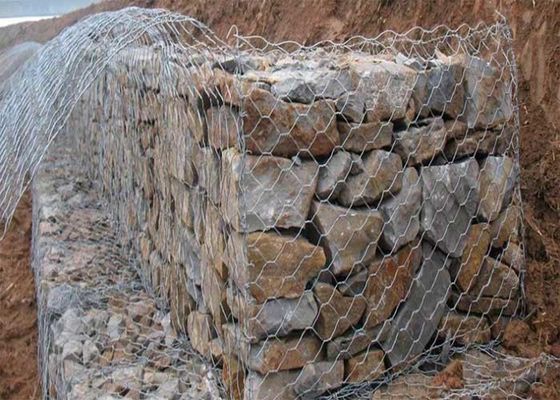 Galvanized Dipenuhi Gabion Baskets H2m Gabion Wire Mesh