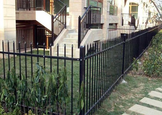 Skyhall Picket Tubular Steel Fence 2000mm Panel Wire Mesh Powder Coated
