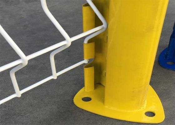 Pagar Keamanan 3D Las V Mesh 55 * 200mm Untuk Jalan Raya