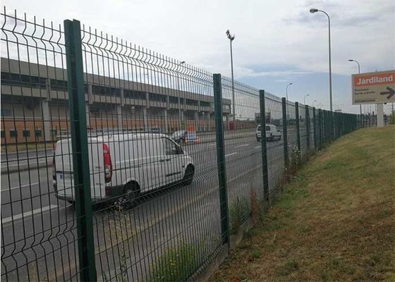 OHSAS Pemanasan V Mesh Pengaman Pagar 1030mm Untuk 2430mm Tinggi