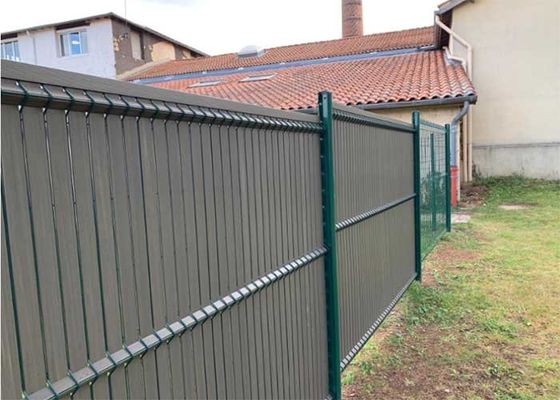 50x200mm H2.43m Privacy Steel Fence Galvanized PVC dilapisi