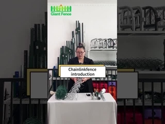 Pagar Rantai Kawat Siklon Anti Karat yang Mudah Dipasang Untuk Pertanian