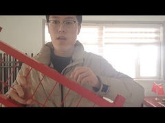 Panel Pagar Konstruksi Sementara 6 kaki Dilapisi Bubuk