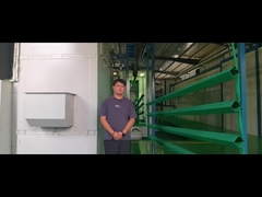 tiang persegi dilapisi bubuk