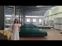 Pagar Keamanan Anti Panjat dilapisi bubuk hijau