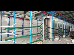 Pagar Baja Keamanan pada lapisan bubuk